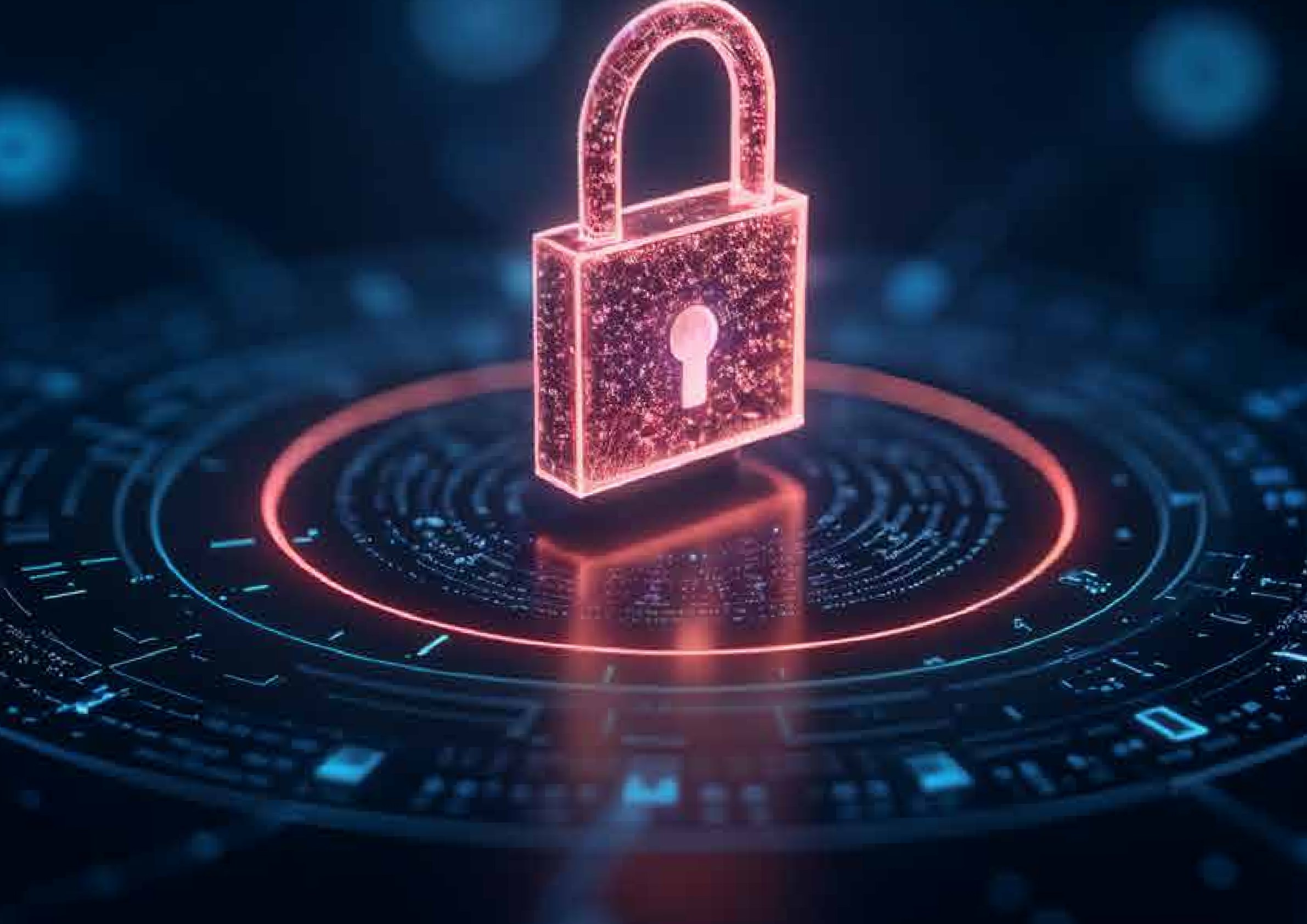Philippines National Cyber Resilience Forum — cyber padlock artwork
